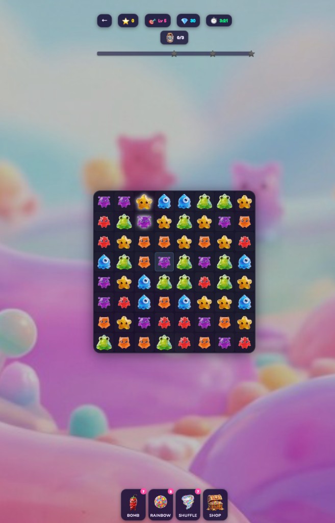 Gummy Match Puzzle